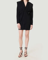 EMYLIE STRUCTURED SHOULDER MINI DRESS image number null